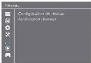 PHILIPS NeoViu T2 DTR3204 - Menu réseau - 1