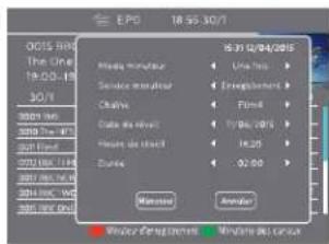 PHILIPS NeoViu T2 DTR3204 - Réenregistrements EPG - 1