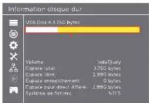 PHILIPS NeoViu T2 DTR3204 - Information HDD - 1