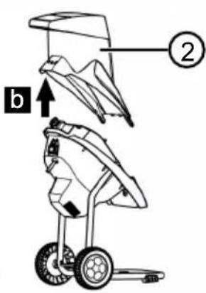 b ②