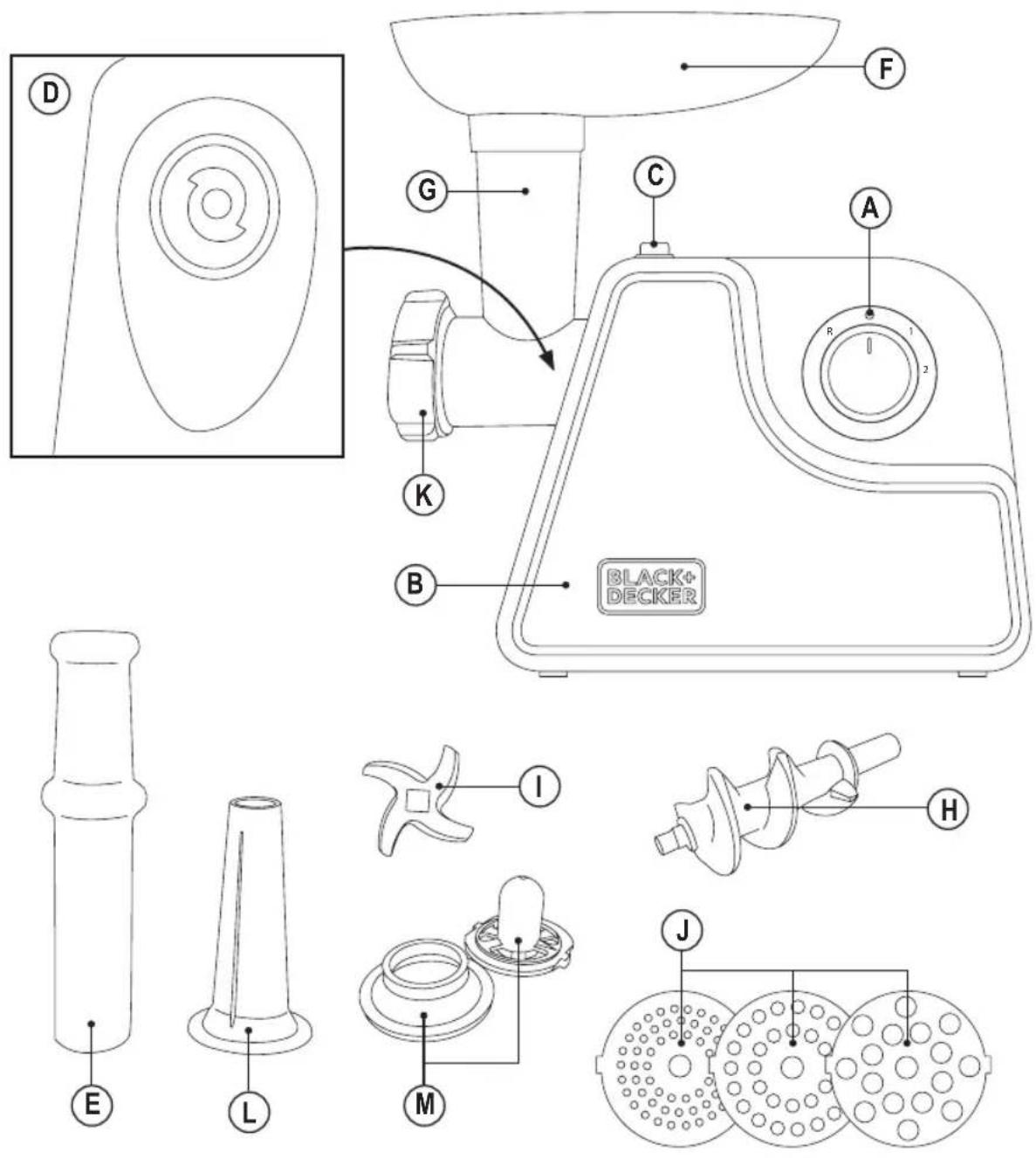 BLACK & DECKER BXMMA1000E - 5