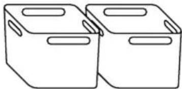 Duronic AF24 - Bandejas para cajones de freidoras de aire (se venden por separado) - 2