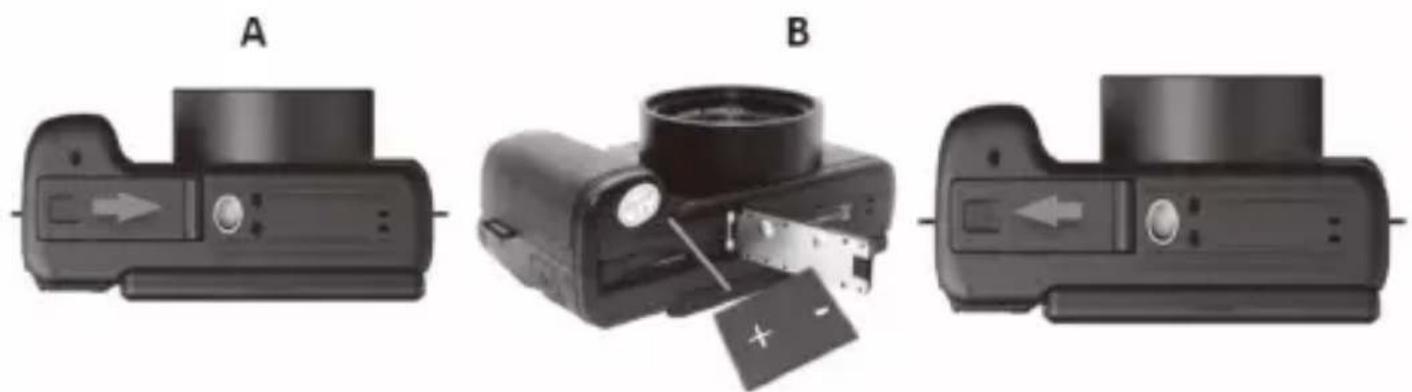 OKA V-LOG - Insertar la batería - 1
