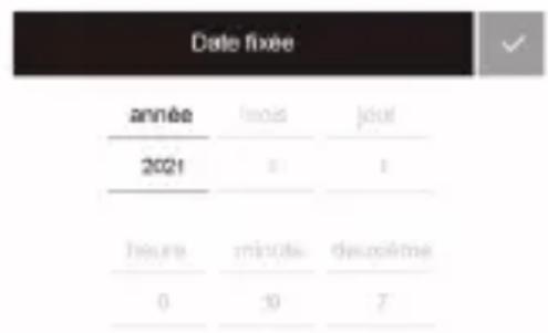 Date fixée année mois-jéor 2021 8 1 hours minutes-discopème 0 10 7