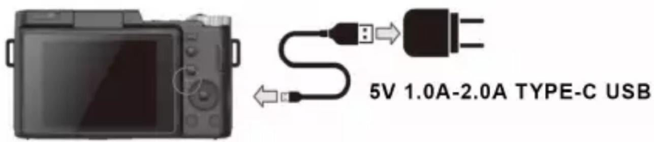 5V 1.0A-2.0A TYPE-C USB
