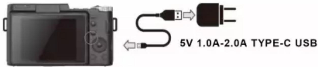 5V 1.0A-2.0A TYPE-C USB