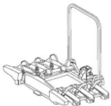 Uebler i41 S-DC - Technical data Attaching and removing the bicycle rack - 2