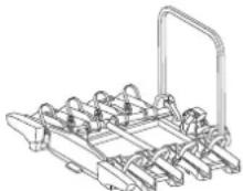 Uebler i41 S-DC - Technical data Attaching and removing the bicycle rack - 3