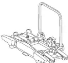 Uebler i41 S-DC - Données techniques Montage/démontage du porte-vélos sur le - 1