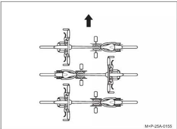 Uebler i41 S - Disposición de las bicicletas - 1