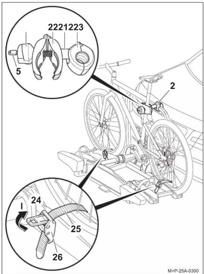 Uebler i41 S - Mounting the first bicycle - 3