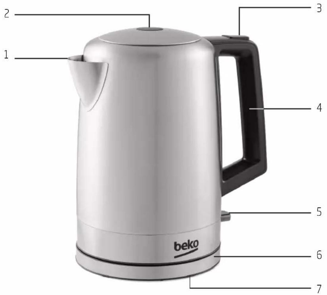 BEKO WKM7306I - Vue d'ensemble - 1
