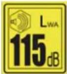 Fuxtec FX-FSR152 - Symbolen en veiligheidsinstructies op de machine - 8