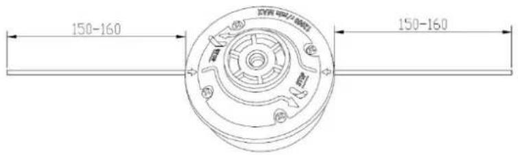 Fuxtec FX-FSR162 - Nylonfaden ersetzen - 2