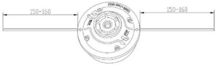 Fuxtec FX-FSR162 - Remplacer le fil de coupe - 2