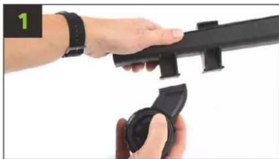 Fuxtec FX-EV480D - Assembling the leaf blower - 1