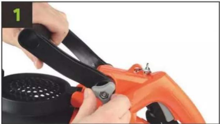Fuxtec FX-EV480D - Adjustment of handle - 1