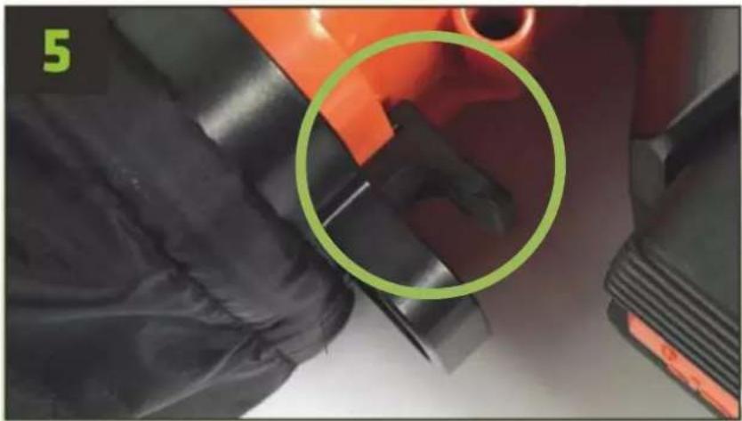 Fuxtec FX-EV480D - Assembly of the bag - 5
