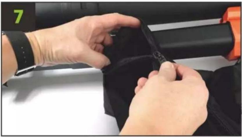 Fuxtec FX-EV480D - Assembly of the bag - 7