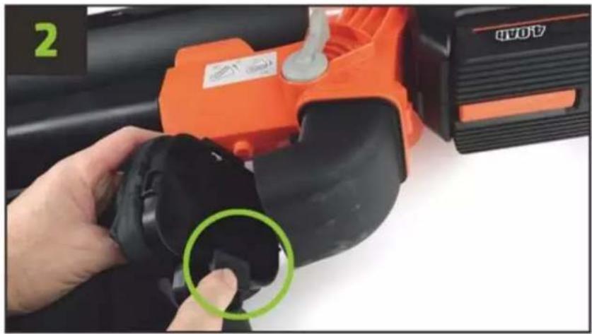 Fuxtec FX-EV480D - Assembly of the bag - 2