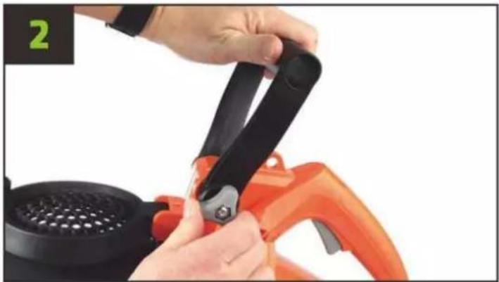 Fuxtec FX-EV480D - Adjustment of handle - 2