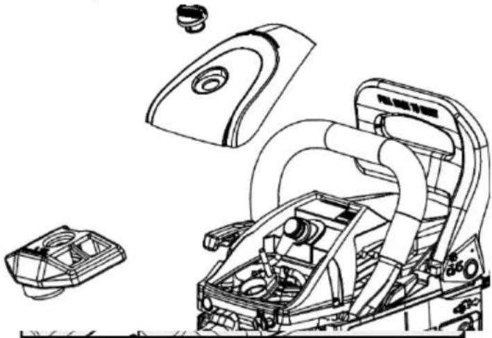 Fuxtec FX-KSP250 - Nettoyer le filtré à air - 1