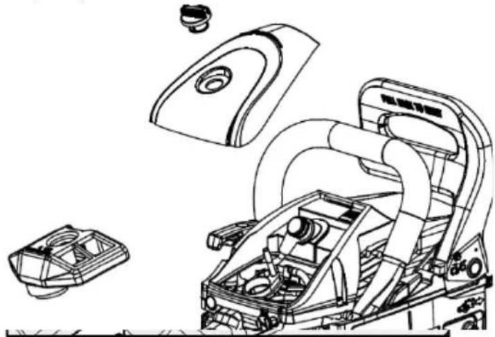 Fuxtec FX-KSP250 - Wyczyść filtr powietrza - 1