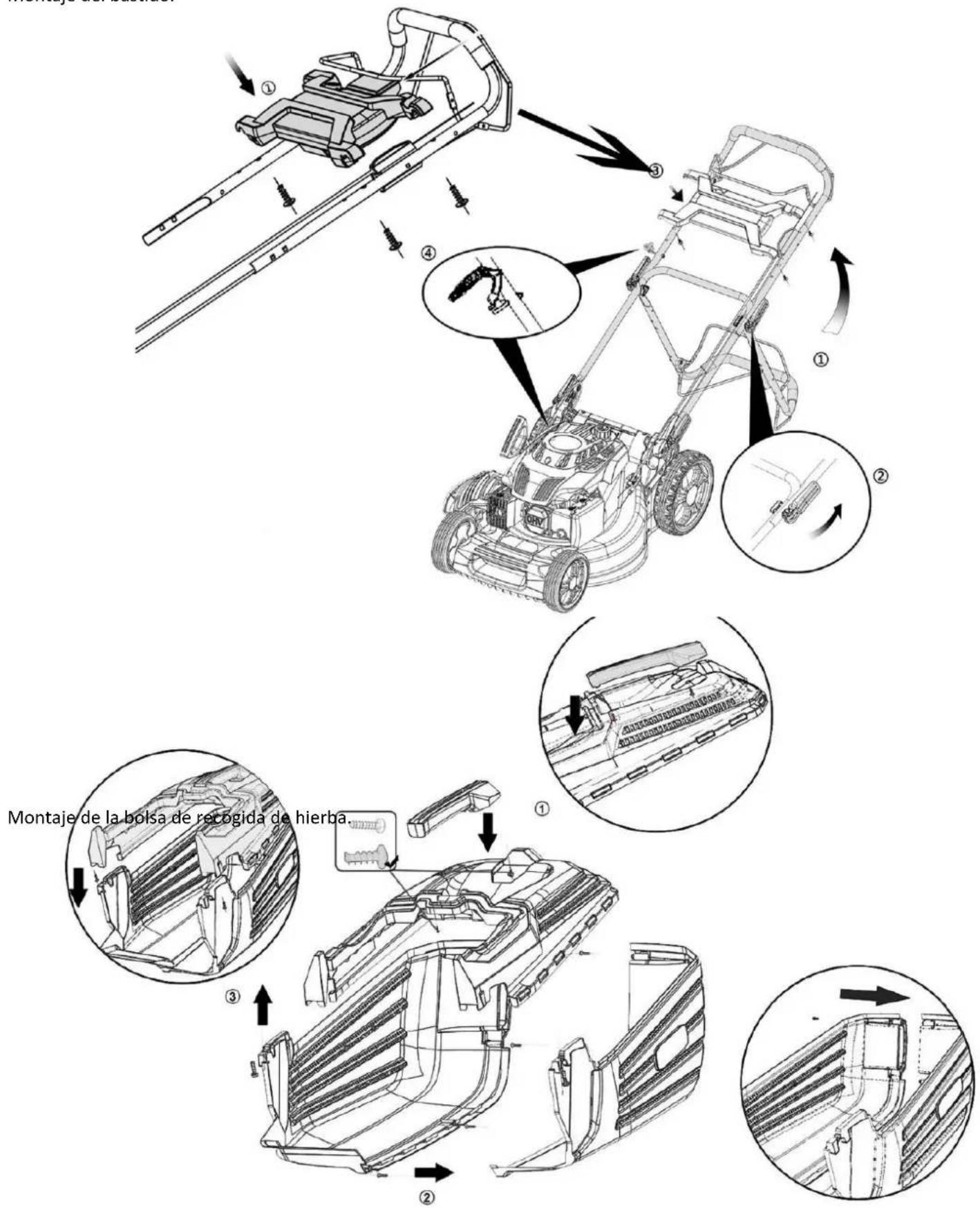 Fuxtec FX-RM4646SL - IMPORTANTE: - 2