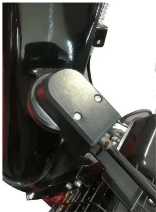 Fuxtec FX-SF210 - Motordelarnas placering - 4