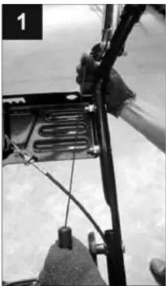 Fuxtec FX-SF210 - Milling auger adjustment - 1