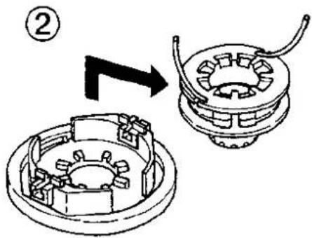 Fuxtec FX-MS125 - Replacing Nylon Thread - 2