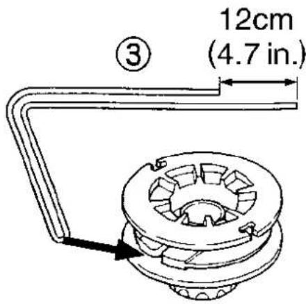 Fuxtec FX-MS125 - Replacing Nylon Thread - 3