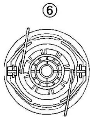 Fuxtec FX-MS125 - Replacing Nylon Thread - 6