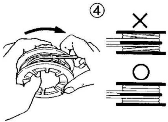 Fuxtec FX-MS125 - Replacing Nylon Thread - 4