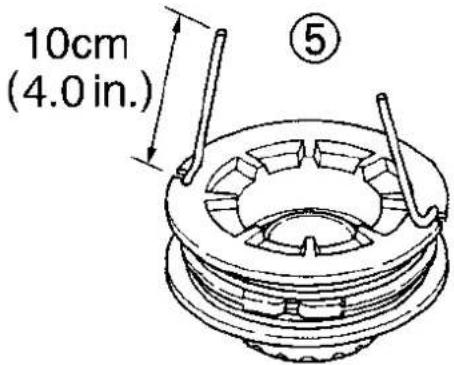 Fuxtec FX-MS125 - Replacing Nylon Thread - 5