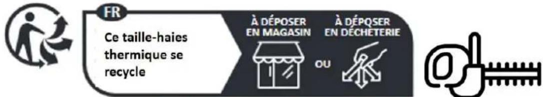 Fuxtec FX-MHP245 - Conseil de recyclage - 1