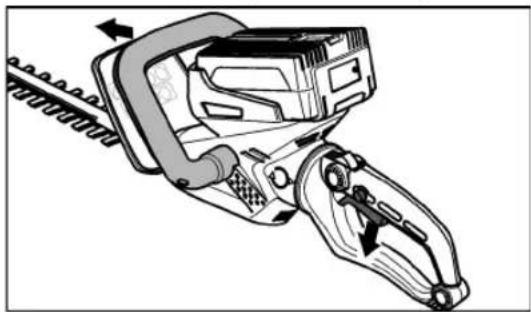 Fuxtec E522D - Switching off - 1