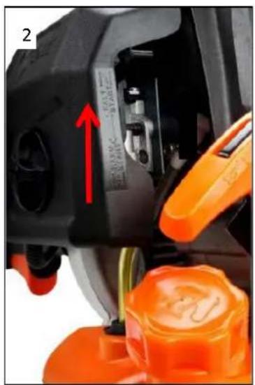 Fuxtec FX-MS152T - Avviamento a freddo del dispositivo - 2