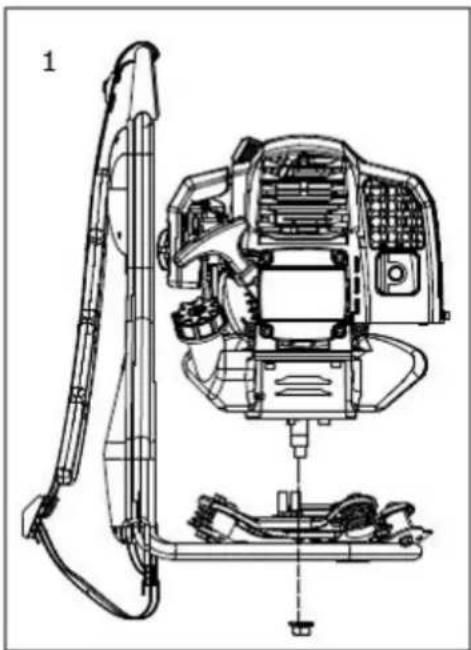 Fuxtec FX-MS152T - Assembly of the machine - 1