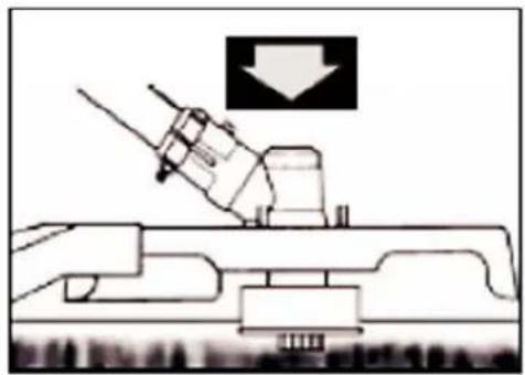 Fuxtec FX-MS152T - ZWOLNIENIE NICI NYLONOWEJ - 3