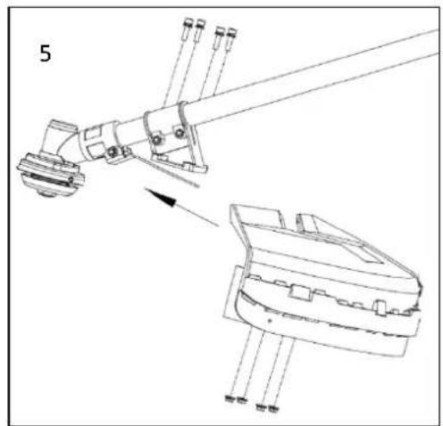 Fuxtec FX-MS152T - Assembly of the machine - 5