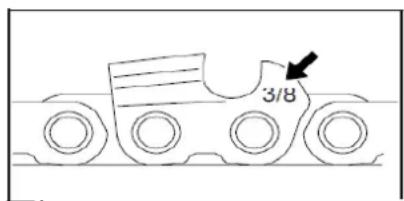 Fuxtec FX-MT152 - The correctly sharpened chain - 1