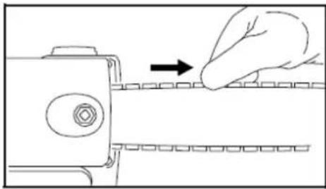 Fuxtec FX-MT152 - Lubricating the saw chain - 1