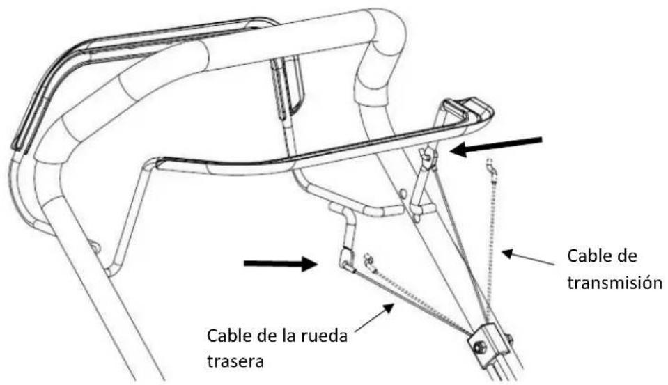 Cable de la rueda trasera Cable de transmisión