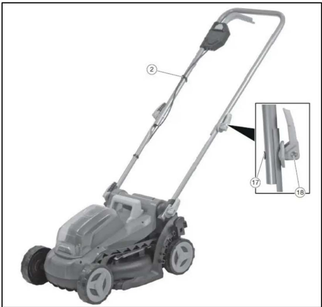 Fuxtec FX-E1RM20 - Abbildung 3: Rasenmacher - 1