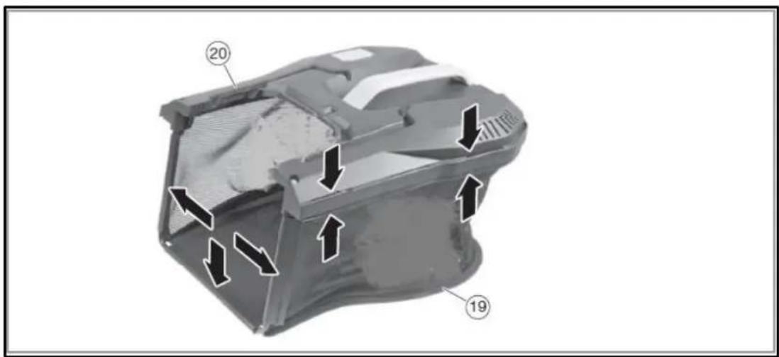 Fuxtec FX-E1RM20 - Rysunek 4: Kosiarka do trawy - 1