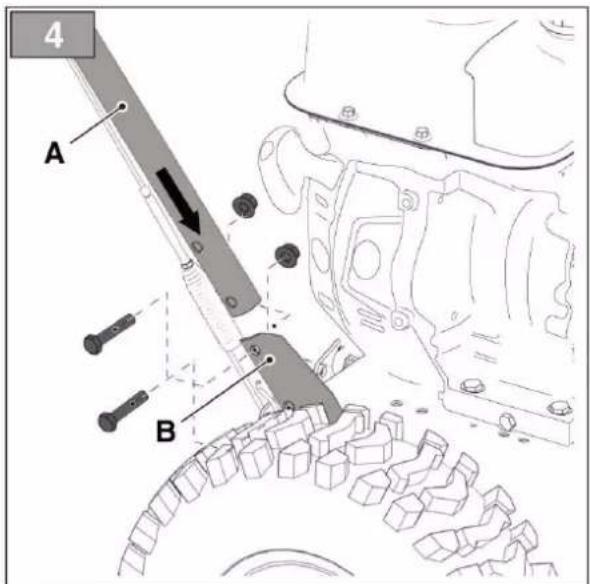 Fuxtec FX-KM196 - Handle assembly - 1