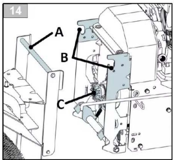 Fuxtec FX-KM196 - To Connect Engine part with Attachments (Sweeper / Snow thrower head) - 2