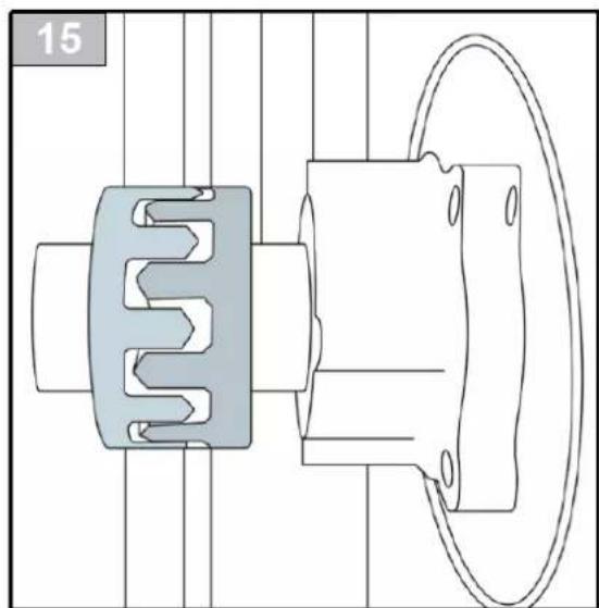 Fuxtec FX-KM196 - To Connect Engine part with Attachments (Sweeper / Snow thrower head) - 3