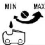 Fuxtec FX-KSP354 - Symbols on chainsaw - 5